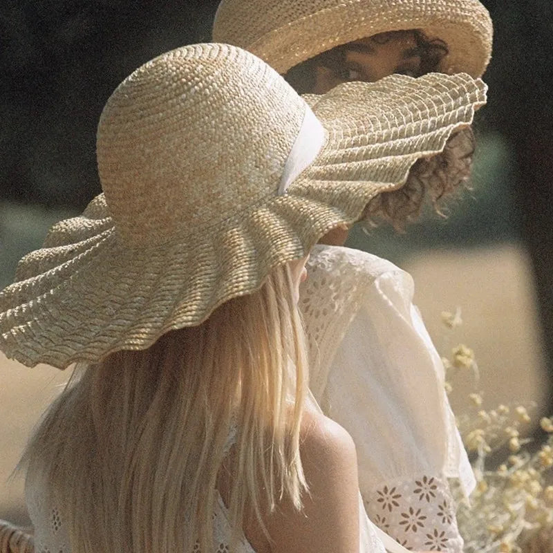 Ceeprints Raffia Wide Brim Hat
