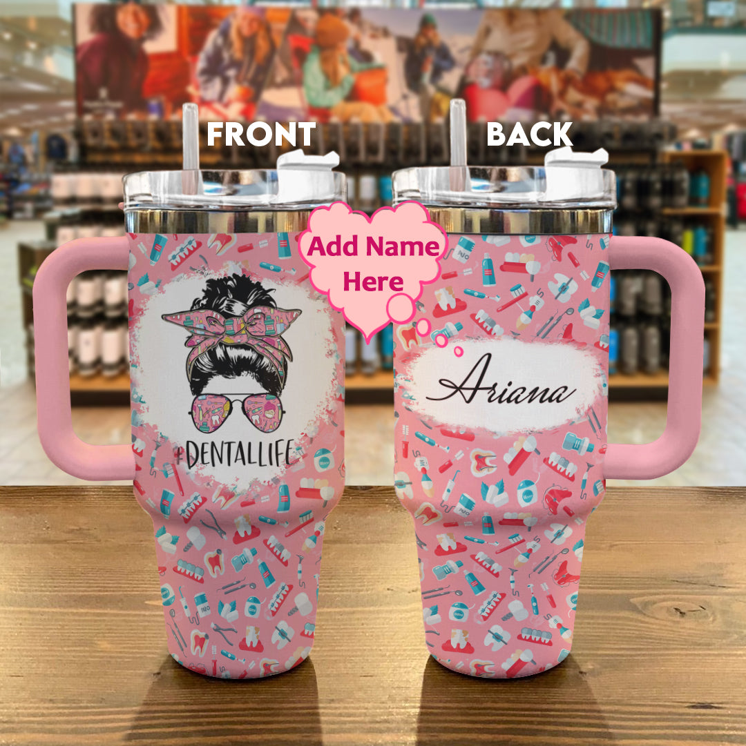 Ceeprints Personalized Tumbler Dental Life