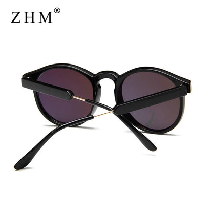 Retro Round Sunglasses – Vintage Transparent Design