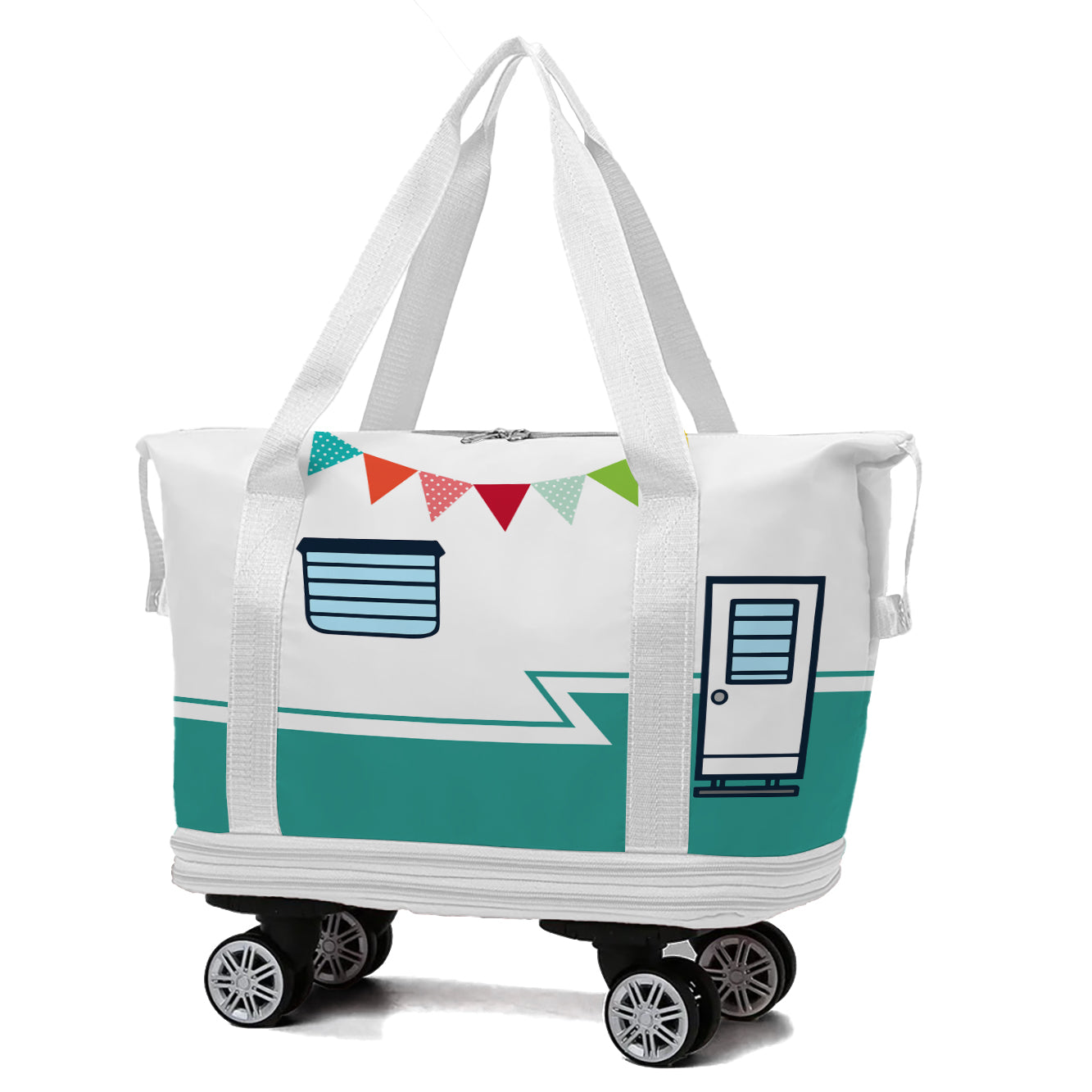 Cee™ Rolling Duffle Bag Happy Camper