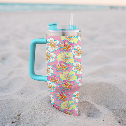 Ceeprints Tumbler Hibiscus Bloom