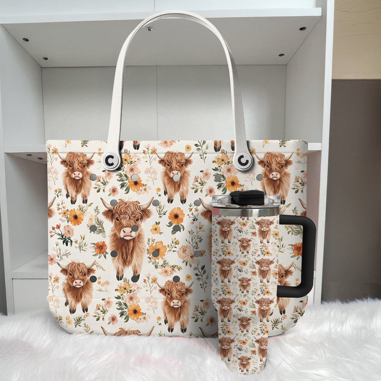 Ceeprints Cee™ Bag Highland Blooms