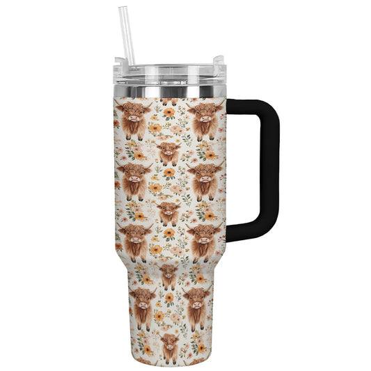 Ceeprints Tumbler Highland Blooms