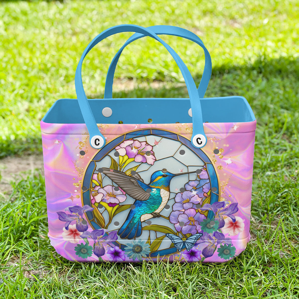 Ceeprints Cee™ Bag Hummgingbird Moasic Glass