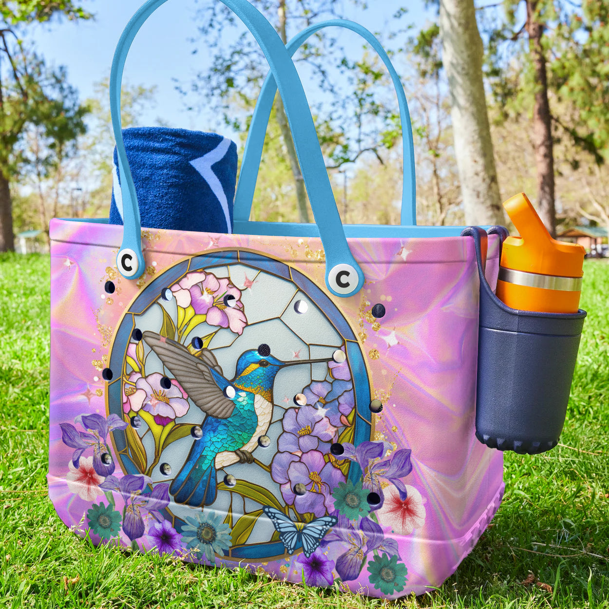 Ceeprints Cee™ Bag Hummgingbird Moasic Glass