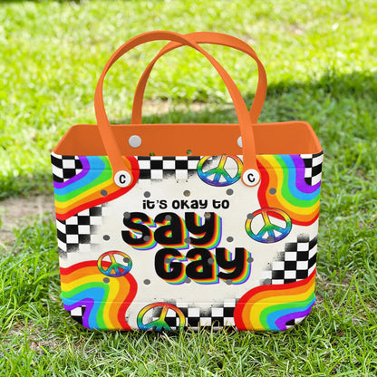 Ceeprints Cee™ Bag It's Okay To Say Gay