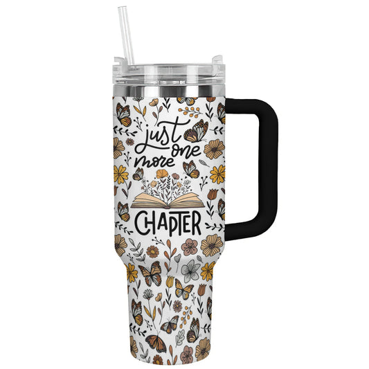 Ceeprints Tumbler Just One More Chapter