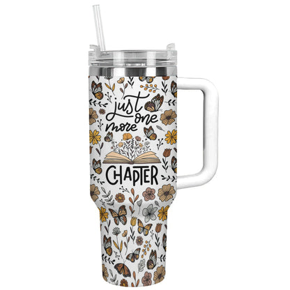 Ceeprints Tumbler Just One More Chapter