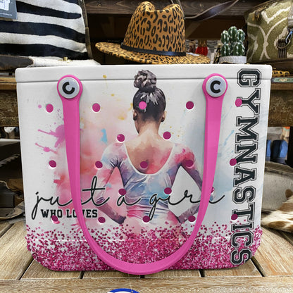 Ceeprints Cee™ Bag Just a Girl Gymnastics