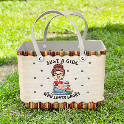 Ceeprints Cee™ Bag Just a Girl who Loves Books