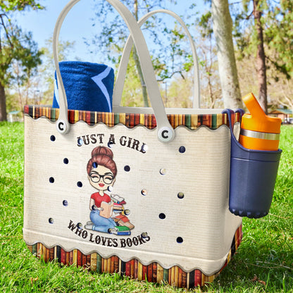 Ceeprints Cee™ Bag Just a Girl who Loves Books