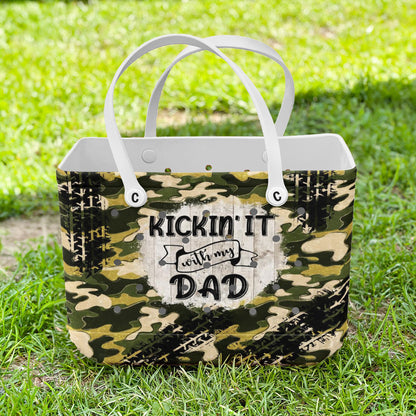Ceeprints Cee™ Bag Kicking It with Dad
