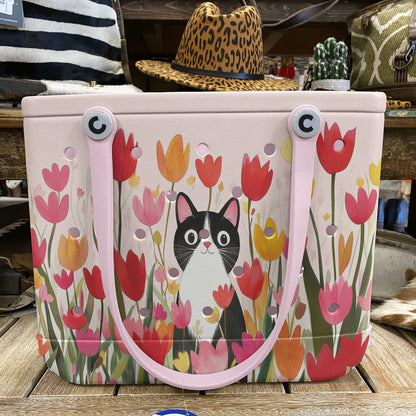 Ceeprints Cee™ Bag Kitty in Bloom