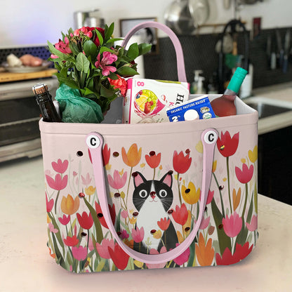 Ceeprints Cee™ Bag Kitty in Bloom