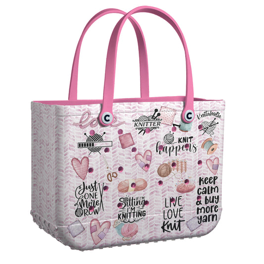 Ceeprints Cee™ Bag Knitting Bliss