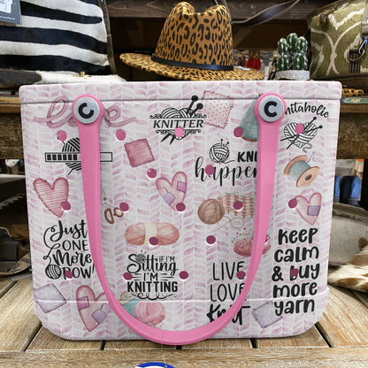Ceeprints Cee™ Bag Knitting Bliss