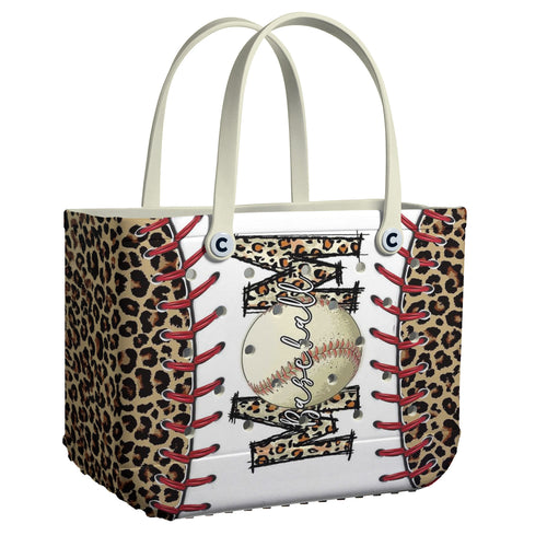 Ceeprints Cee™ Bag Leopard Baseball Mom