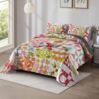 Ceeprints All Season Quilt 3-Piece Set Love you to the moon and back