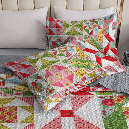 Ceeprints All Season Quilt 3-Piece Set Love you to the moon and back