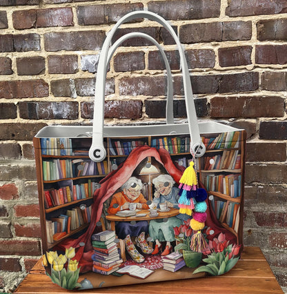 Ceeprints Cee™ Bag Love books, drink tea with best friend