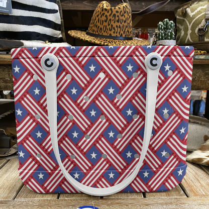 Ceeprints Cee™ Bag  Patchwork of Patriotism