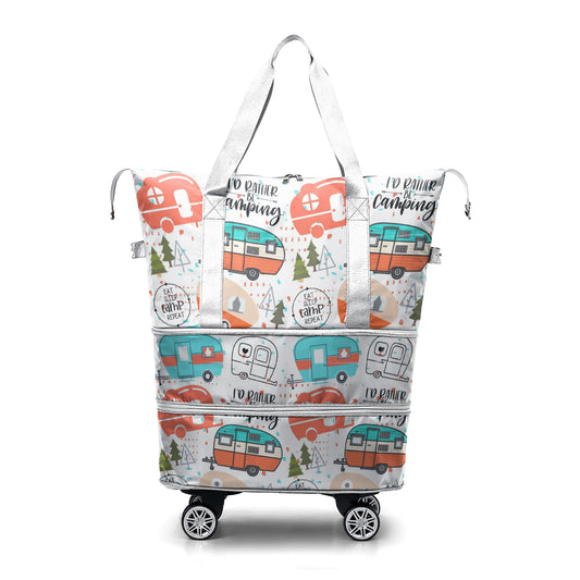Cee™ Rolling Duffle Bag Campers Delight - Orange