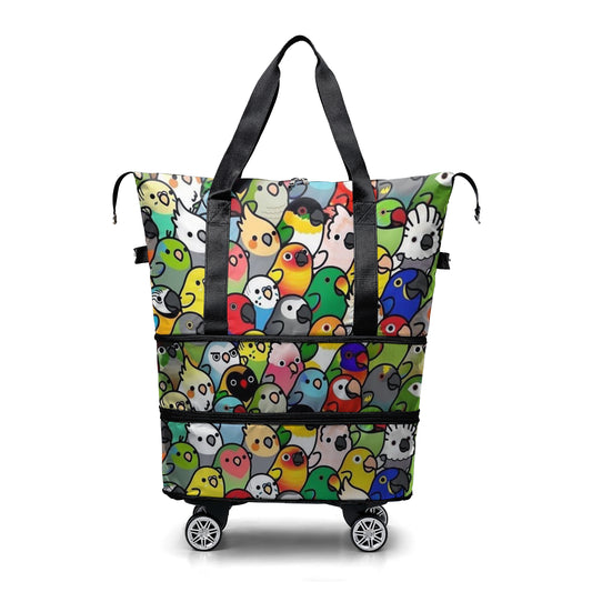 Cee™ Rolling Duffle Bag Parrot Parade