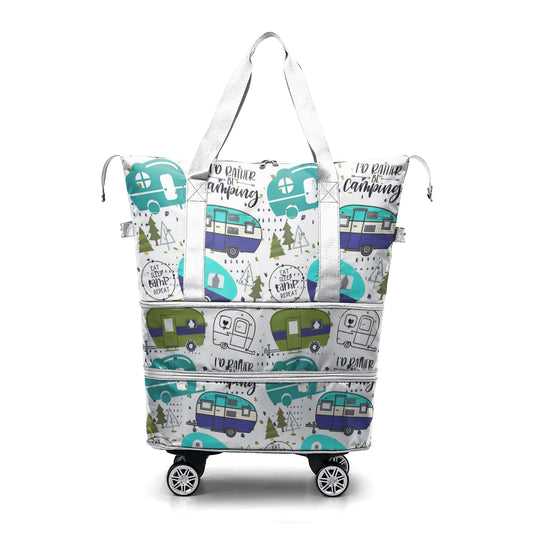 Cee™ Rolling Duffle Bag Campers Delight - Green