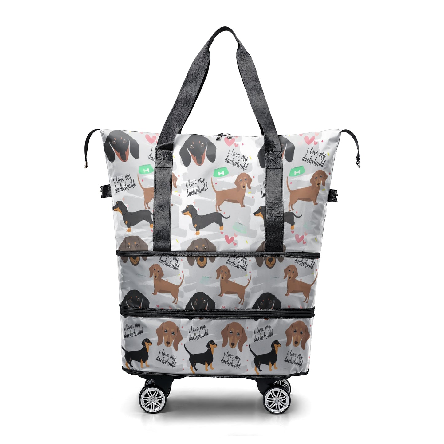 Cee™ Rolling Duffle Bag Love My Dachshund