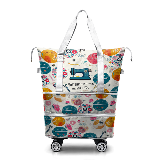 Cee™ Rolling Duffle Bag Whispering Stitches