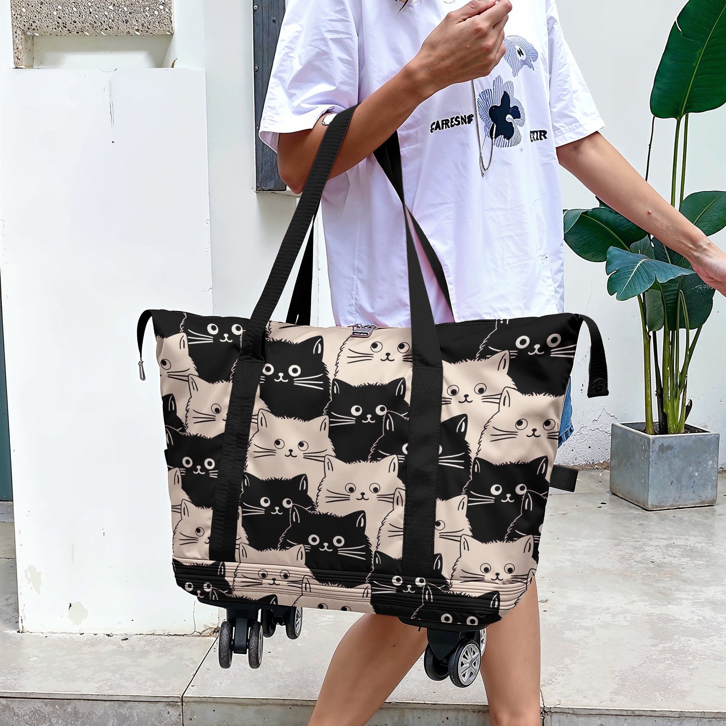 Cee™ Rolling Duffle Bag Meow-velous