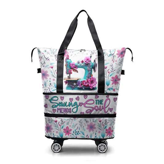 Cee™ Rolling Duffle Bag Sewing Mends The Soul