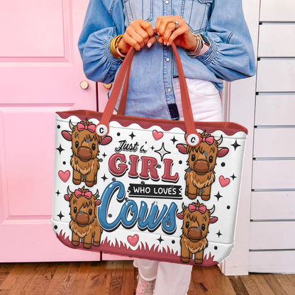 Ceeprints Cee™ Bag Just A Girl Who Loves Cow
