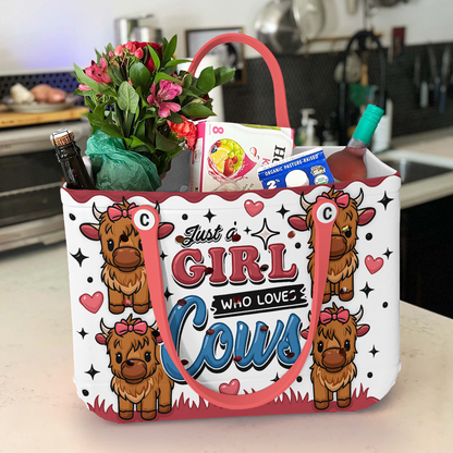 Ceeprints Cee™ Bag Just A Girl Who Loves Cow