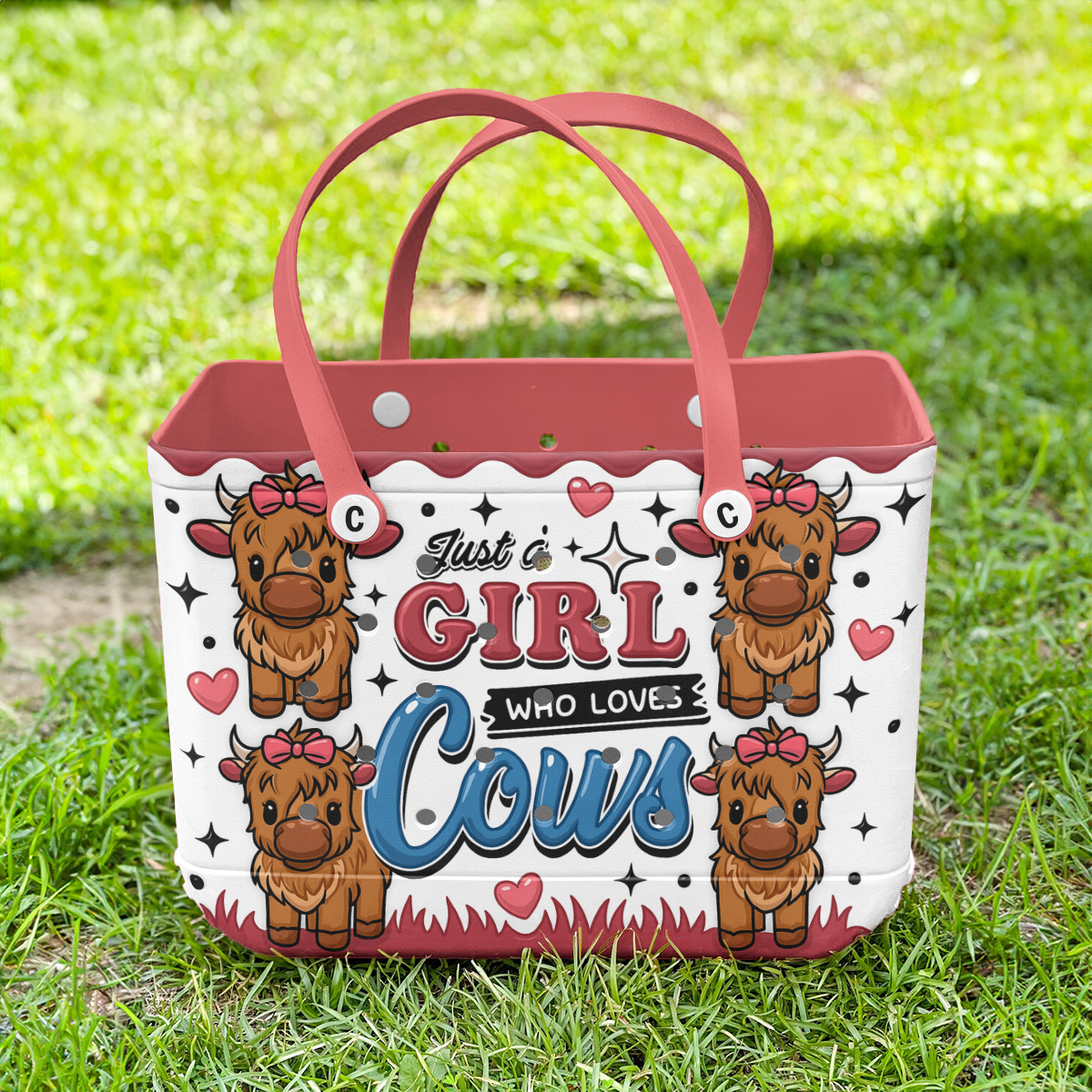 Ceeprints Cee™ Bag Just A Girl Who Loves Cow