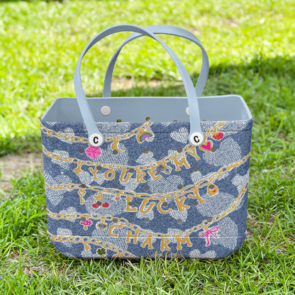 Ceeprints Cee™ Bag Lucky Denim Charm