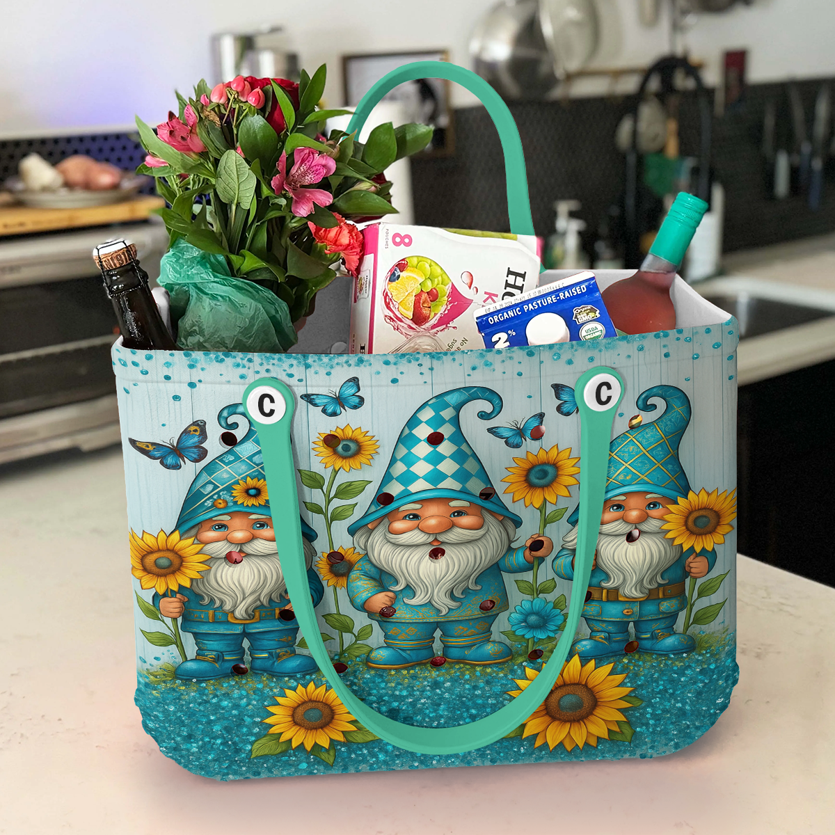 Ceeprints Cee™ Bag Sunflower Gnome Tale