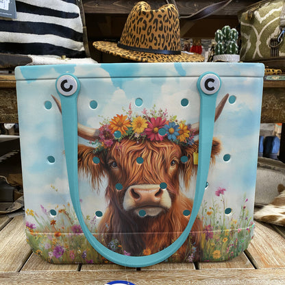 Ceeprints Cee™ Bag Flowered Cow