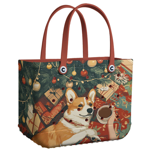 Ceeprints Cee™ Bag Yule Corgi Bliss