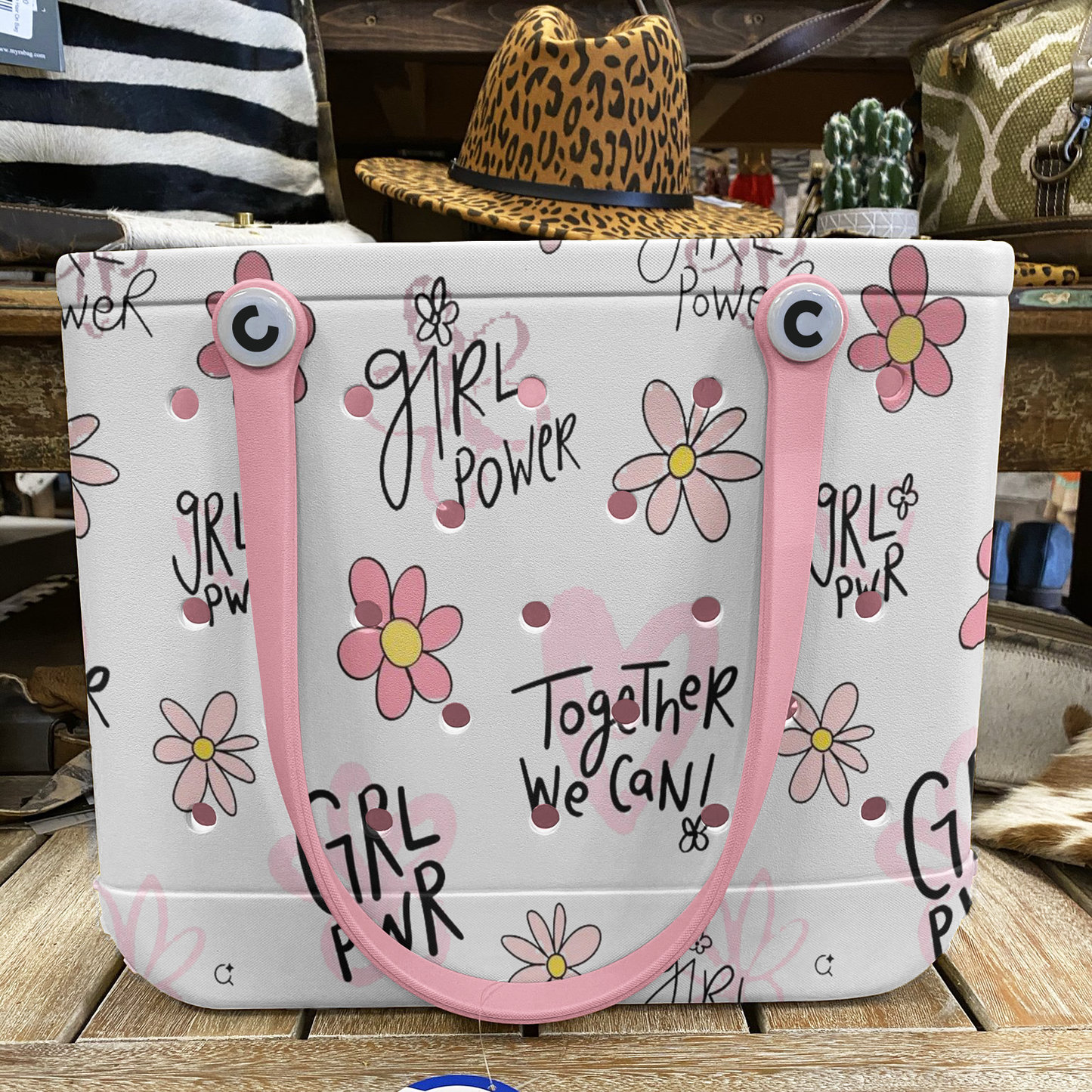 Ceeprints Cee™ Bag Grl Pwr in Pink