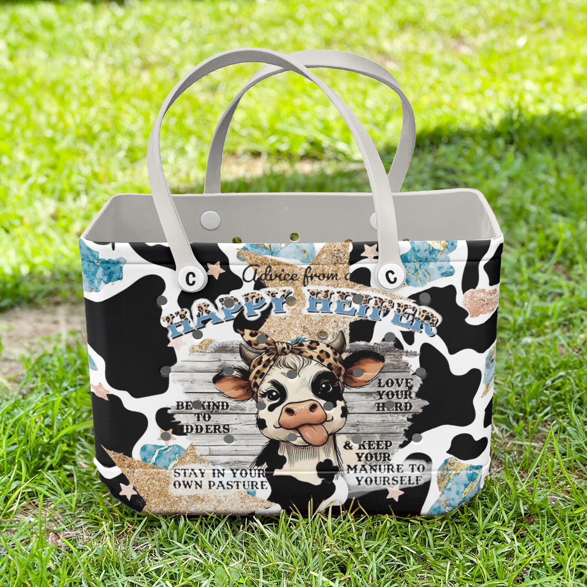 Ceeprints Cee™ Bag Udderly Happy