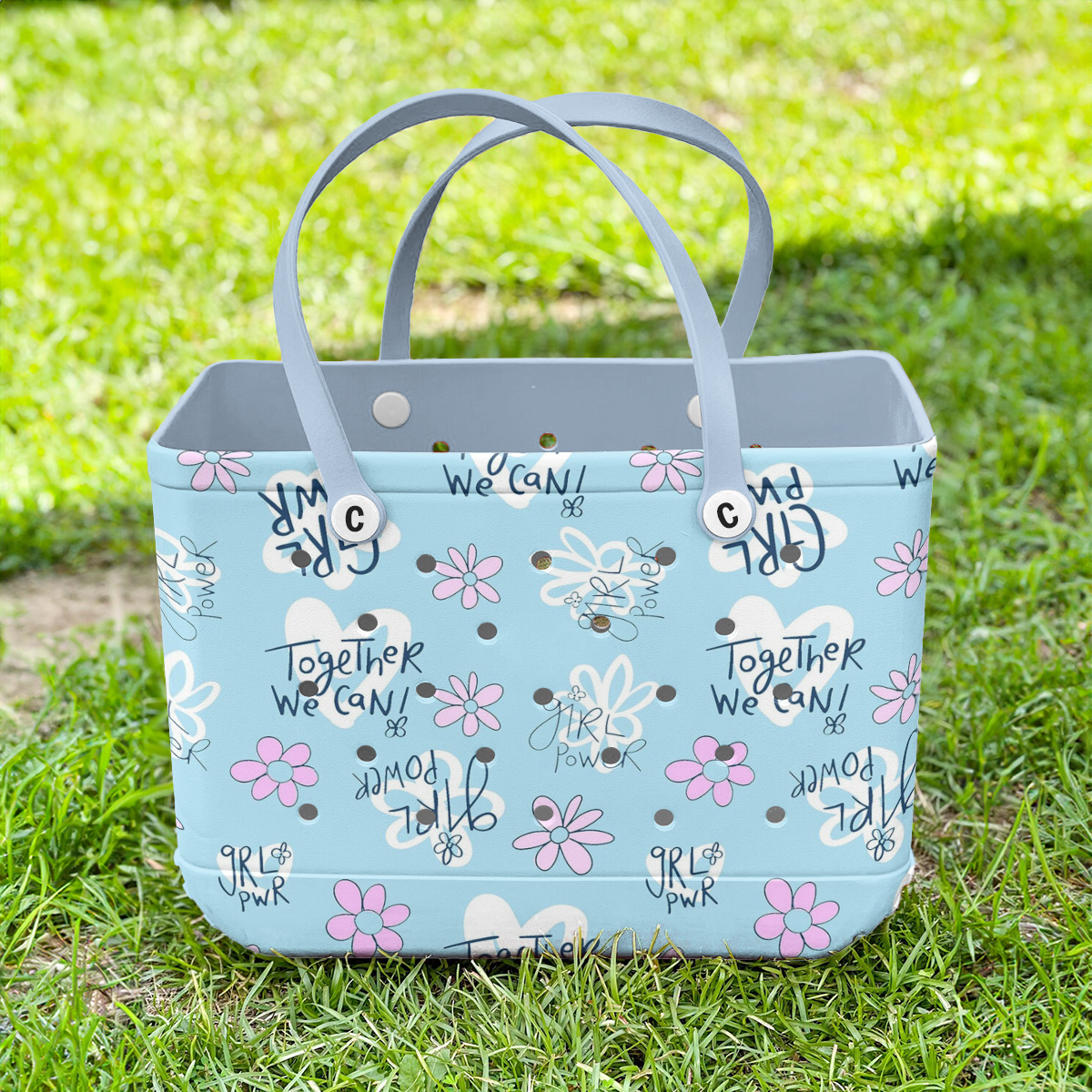 Ceeprints Cee™ Bag Grl Pwr in Blue