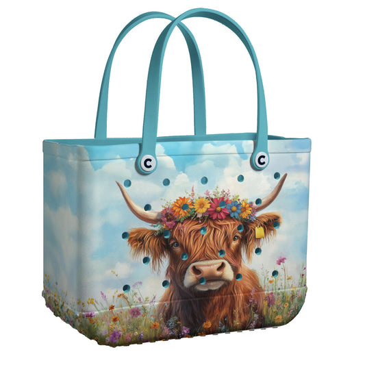 Ceeprints Cee™ Bag Flowered Cow