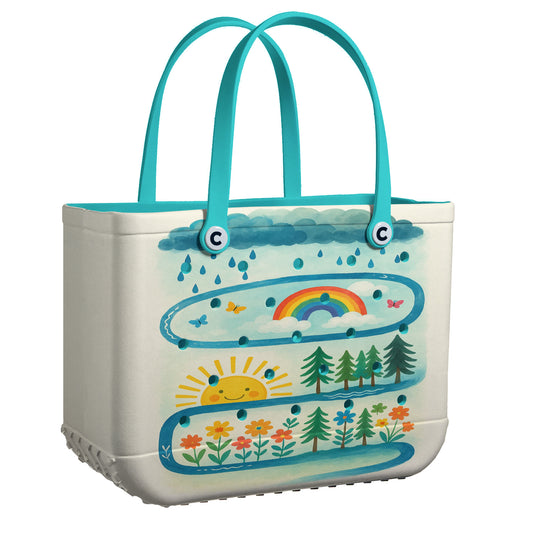 Ceeprints Cee™ Bag Raindrop Journey