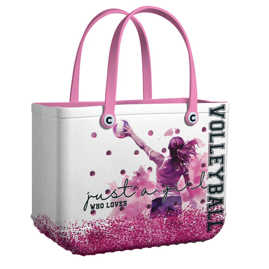Ceeprints Cee™ Bag Just A Girl Who Loves Volleyball