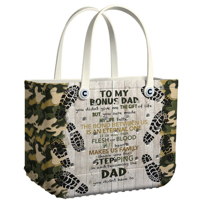 Ceeprints Cee™ Bag To My Bonus Dad
