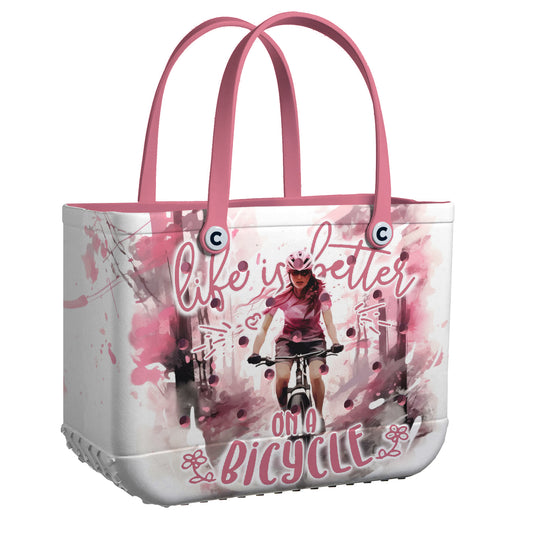 Ceeprints Cee™ Bag Life Is Better On A Bicycle