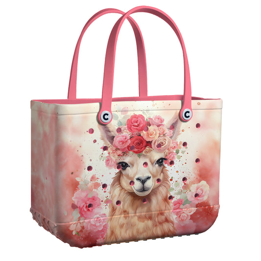 Ceeprints Cee™ Bag Floral Llama Muse