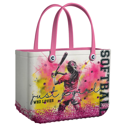 Ceeprints Cee™ Bag Just A Girl Who Loves Softball