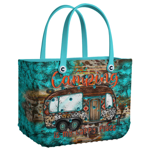 Ceeprints Cee™ Bag Camping Is My Happy Place